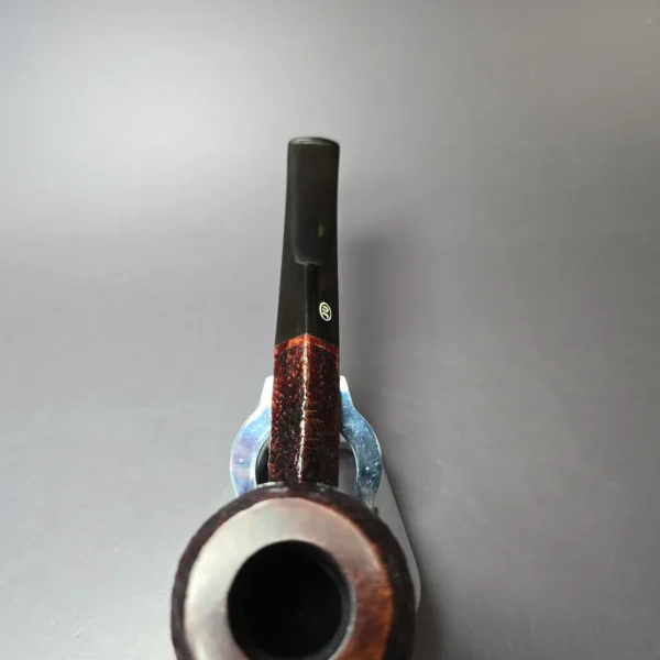 James Upshall w/ Bill Taylor Sandblasted Bulldog Estate Briar Pipe, Unsmoked - Image 5