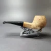 Morgan Bones Sandblasted Panel Shank Apple Briar Pipe, New - Image 6