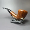 Bari Squash 7338 Smooth Acorn Estate Briar Pipe, Danish Estates - Image 6