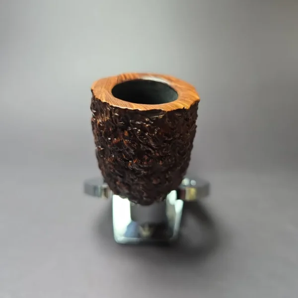 Castello Sea Rock KK 39 Rusticated Zulu Estate Briar Pipe, Italian Estates - Image 6