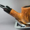 James Upshall S Grade Smooth Bent Billiard Estate Briar Pipe, English Estates - Image 6