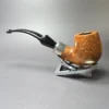 Savinelli Dry System 1616 Smooth Bent Billiard Estate Briar Pipe, Italian Estates 6mm - Image 6