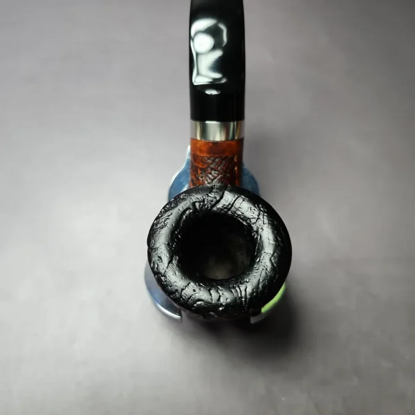 Morgan BlackJack 20 Sandblasted Dublin Briar Pipe, New - Image 6