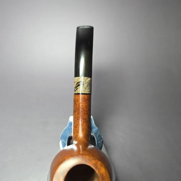 Max Capps Smooth Cobra w/ Aged Redwood Estate Briar Pipe, Unsmoked - Image 6
