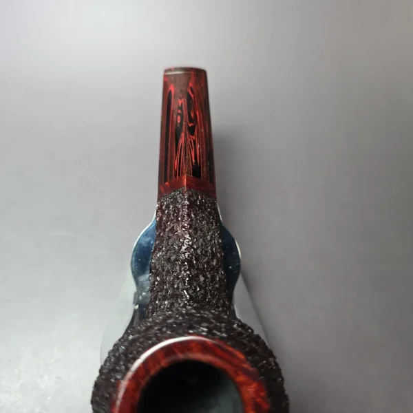 Walt Cannoy Cardinal House Munn C24 Bulldog Handmade Briar Pipe, New - Image 6