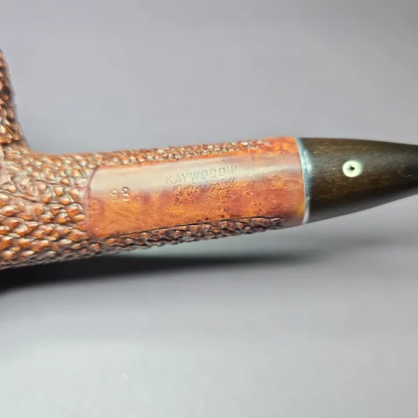 Kaywoodie Original XL Rusticated Freehand Estate Briar Pipe, American Estates - Image 6