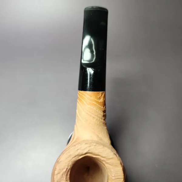 Morgan Bones Sandblasted Brandy Briar Pipe, New - Image 6