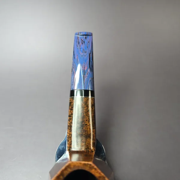 Andrey Kharitonov Smooth Faceted Brandy Estate Briar Pipe, Other Estates - Image 6