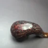Savinelli Roma Lucite 614 Rusticated Bent Billiard Estate Briar Pipe, Italian Estates - Image 6