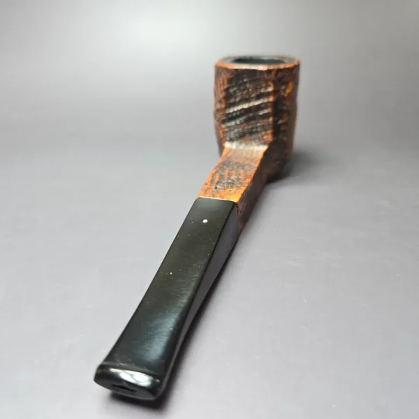 Dunhill 1962 Shell ODA 836 Sandblasted Panel Estate Briar Pipe, English Estates - Image 5
