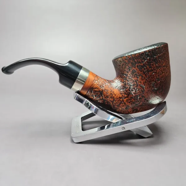 Morgan BlackJack 20 Sandblasted Dublin Briar Pipe, New - Image 6