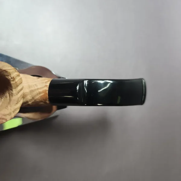 Morgan Bones Sandblasted Bent Billiard Briar Pipe New - Image 6