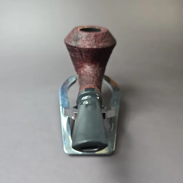 Sean Reum Contrast Sandblasted Rhodesian Handmade Briar Pipe, New - Image 6