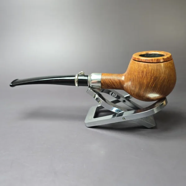 L'Anatra Smooth Bean Pot (2 Eggs) Estate Briar Pipe, Italian Estates - Image 6