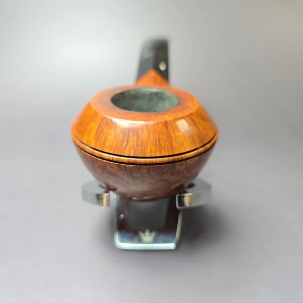 Dunhill 1961 Root Briar ODA 839 Smooth Bent Bulldog Estate Briar Pipe, English Estates - Image 6