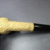 Kiko Rusticated Billiard Estate African Block Meerschaum Pipe, Other Estates - Image 7