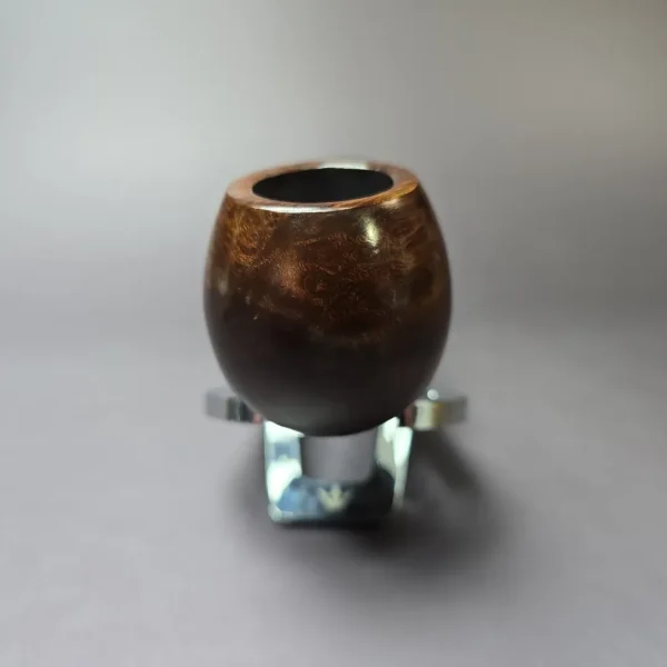 Jacobean Original by Les Wood Smooth Apple Estate Briar Pipe, Unsmoked - Image 6