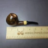 Mina Pipes Smooth Author w/ Boxwood Estate Briar Pipe, Unsmoked - Image 6