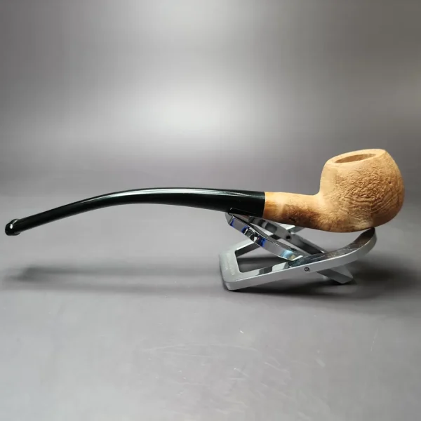 Morgan Bones Sandblasted Churchwarden Briar Pipe, New - Image 6