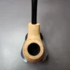 Morgan Bones Sandblasted Demiwarden Apple Briar Pipe, New - Image 7