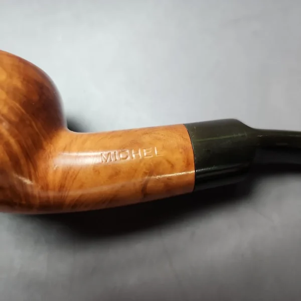 Michel Selected Smooth Author Estate Briar Pipe, Unsmoked - Image 7