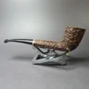 Castello Sea Rock KK 39 Rusticated Zulu Estate Briar Pipe, Italian Estates - Image 7