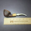 Randy Wiley Galleon Rusticated Freehand Estate Briar Pipe - Image 7