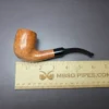 Roma Smooth Bent Billiard Estate Briar Pipe, Unsmoked - Image 7