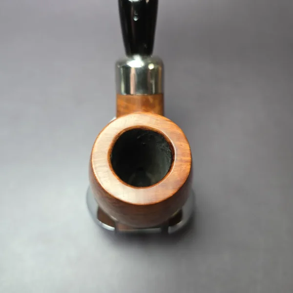 Savinelli Dry System 1616 Smooth Bent Billiard Estate Briar Pipe, Italian Estates 6mm - Image 7
