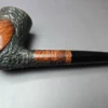 Jarl 12 Partially Rusticated Vase Dublin Estate Briar Pipe, Danish Estates - Image 7