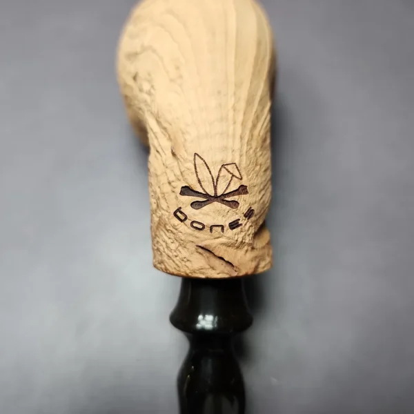 Morgan Bones Sandblasted Horn Briar Pipe, New - Image 7