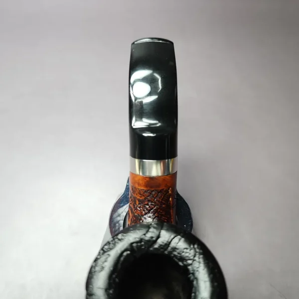 Morgan BlackJack 20 Sandblasted Dublin Briar Pipe, New - Image 7