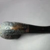 Auld Erin (by Peterson) 9BC Rusticated Bent Billiard Estate Briar Pipe, Irish Estates - Image 7