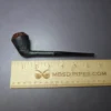 Nuttens Handmade Partially Sandblasted Rhodesian Estate Briar Pipe, Unsmoked - Image 7