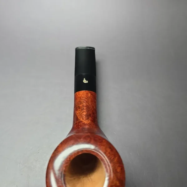 L'Anatra Ventura Speeding Poker Smooth Estate Briar Pipe, Unsmoked - Image 7
