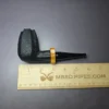 Peter Toth Sandblasted Panel Stack Freehand Handmade Briar Pipe, New - Image 7