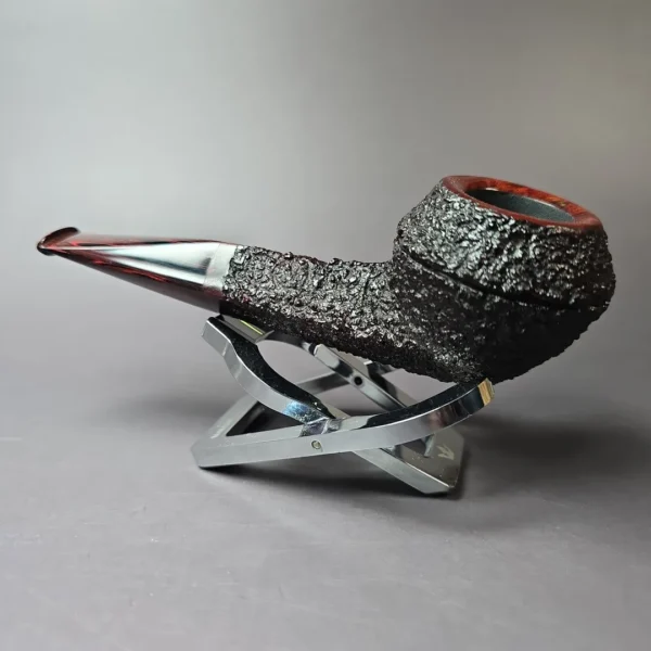 Walt Cannoy Cardinal House Munn C24 Bulldog Handmade Briar Pipe, New - Image 7