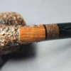 Steve Weiner 1999 Rusticated Dublin Estate Briar Pipe, American Estates - Image 7