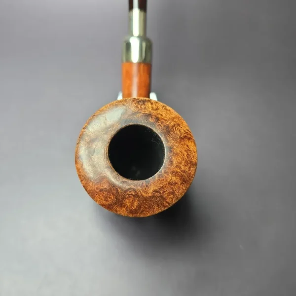 Pierre Morel Straight Grain Spigot Churchwarden Estate Briar Pipe, French Estates - Image 7