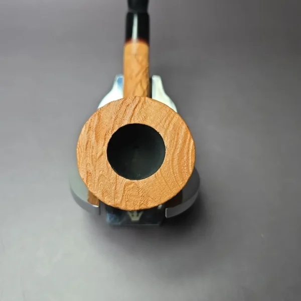 Proxima by Piero Vitale Sandblasted Pot Briar Pipe, New - Image 7
