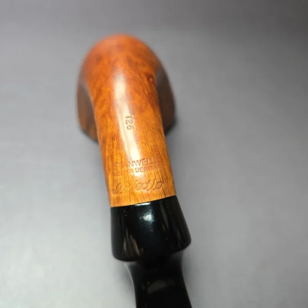 Stanwell Majestic 126 Smooth Horn w/ Plateaux Estate Briar Pipe, Danish Estates - Image 7