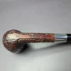 Kaywoodie Silhouette 76B Sandblasted Billiard Estate Briar Pipe, American Estates - Image 7