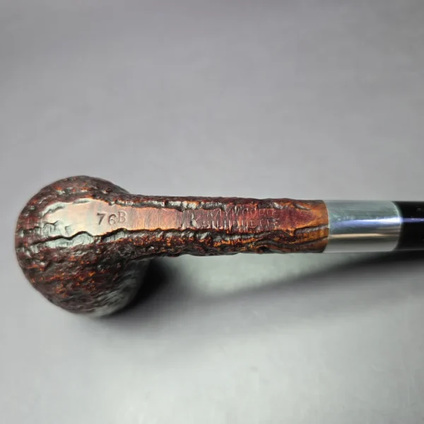 Kaywoodie Silhouette 76B Sandblasted Billiard Estate Briar Pipe, American Estates - Image 7