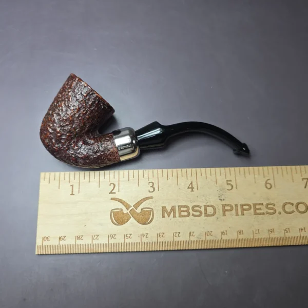 Savinelli Dry System 621 Rusticated Bent Dublin Estate Briar Pipe, Italian Estates - Image 7