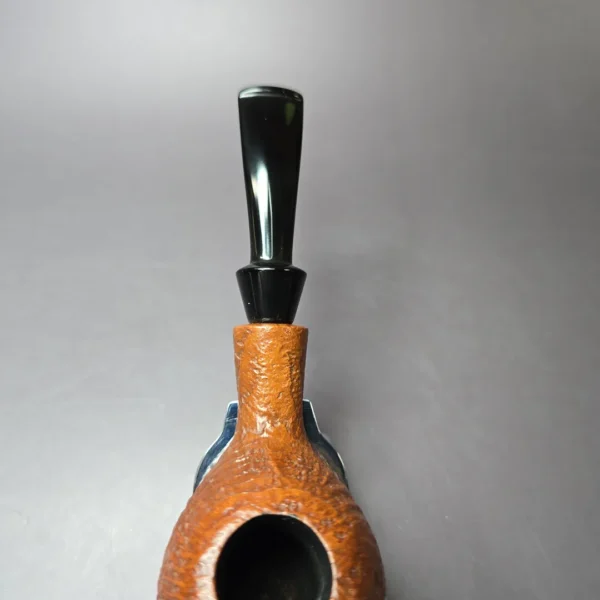 Quad City Pipes Sandblasted Micke Estate Briar Pipe, American Estates - Image 7
