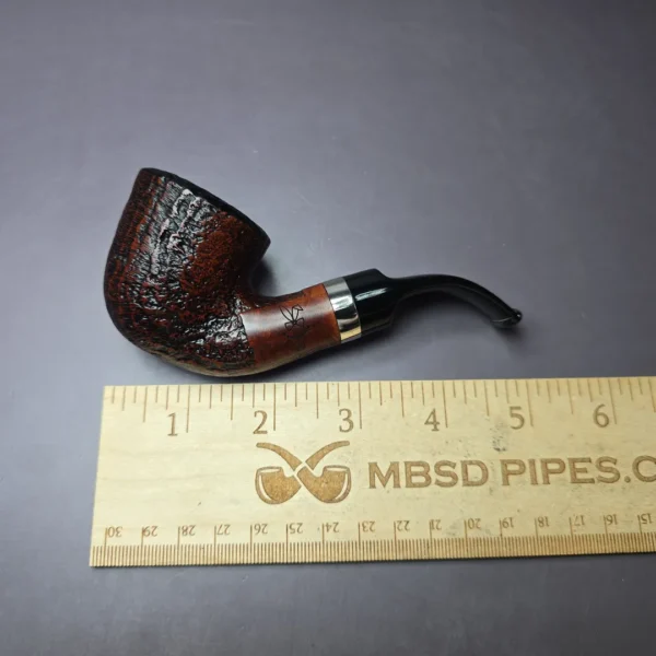 Morgan BlackJack 20 Sandblasted Dublin Briar Pipe, New - Image 7