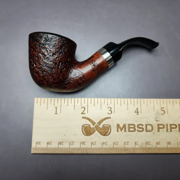 Morgan BlackJack 20 Sandblasted Dublin Briar Pipe, New - Image 7