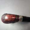Peterson Donegal Rocky X220 Rusticated Bent Billiard Estate Briar Pipe, Irish Estates - Image 7