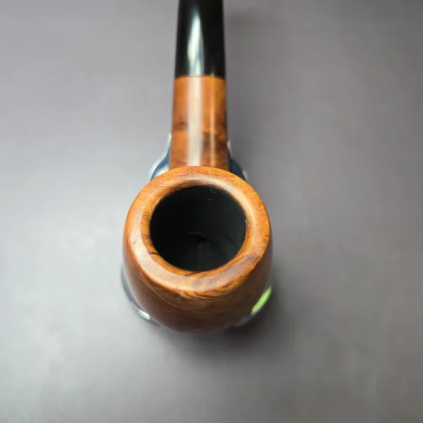 Sasieni Two Dot 57 Smooth Bent Apple Estate Briar Pipe, English Estates - Image 7