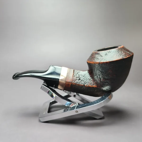 Morgan BlackJack 30 Sandblasted Bulldog Briar Pipe, New - Image 7